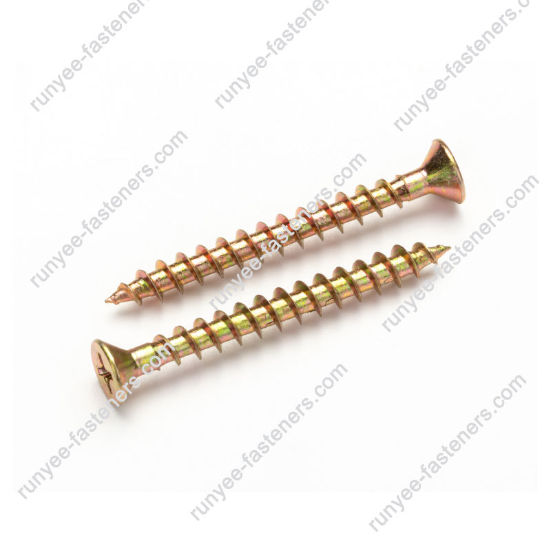 Phillips Countersunk Flat Head Chipboard Screw Coarse Thread