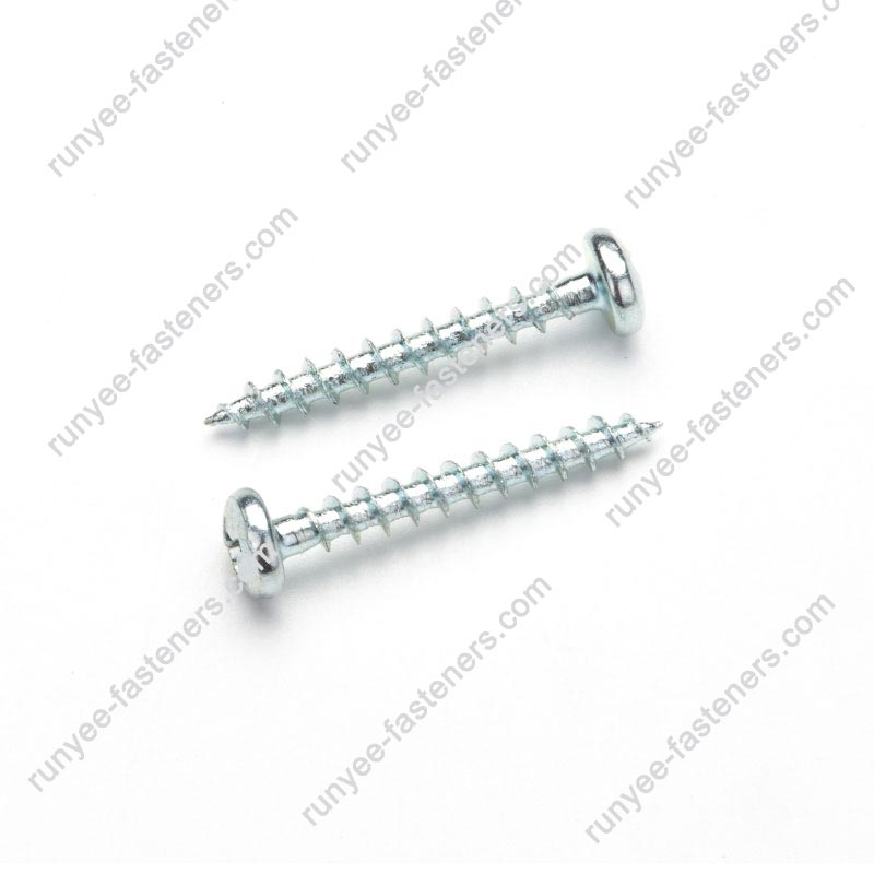 Phillips Pan Head Chipboard Screw Coarse Thread